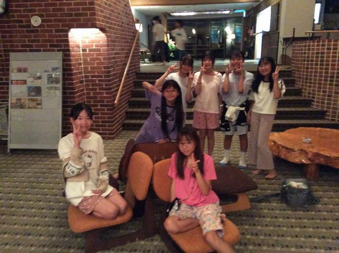ホテルでの様子