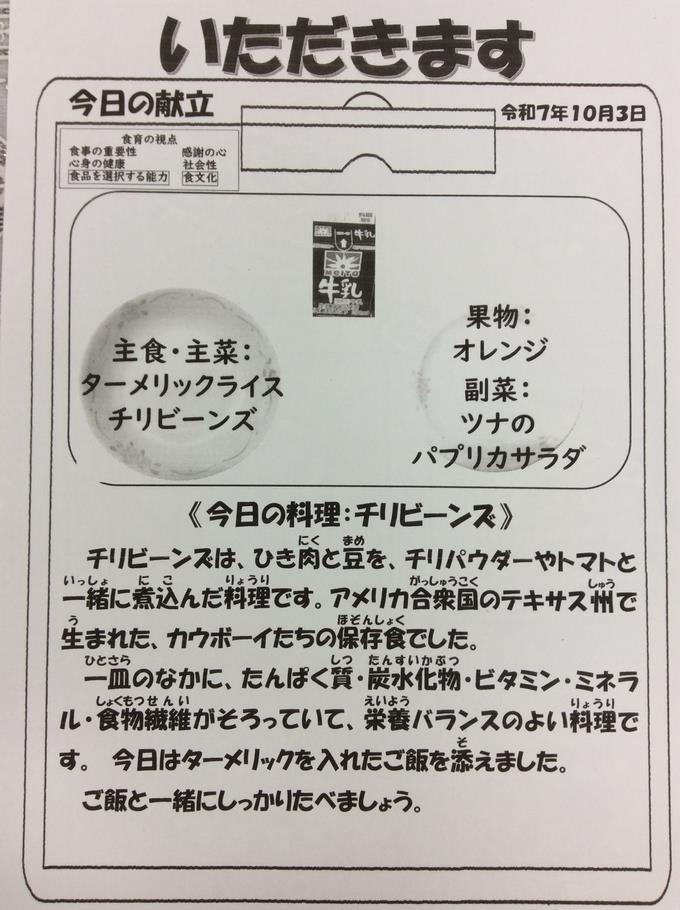 献立