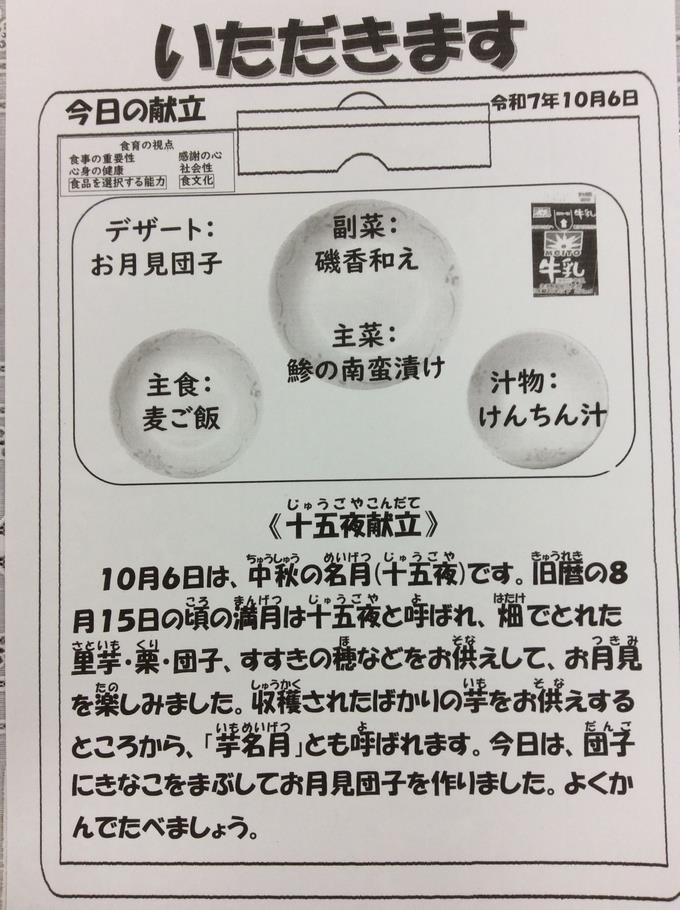 献立