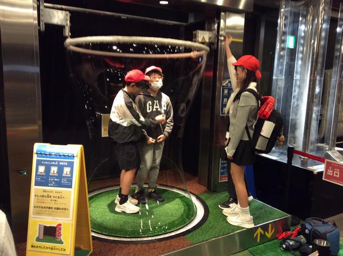 大きなシャボン玉