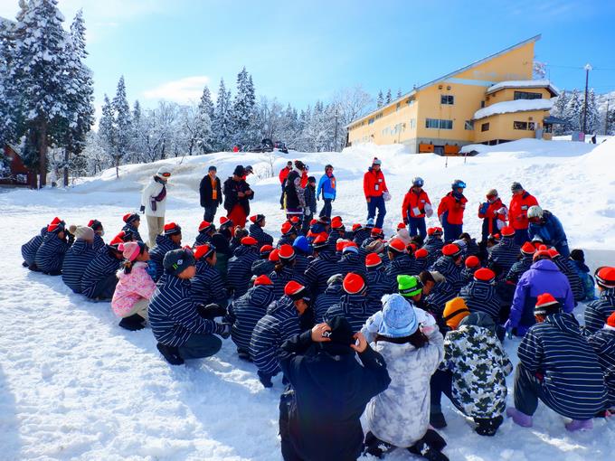 スキー教室開校式