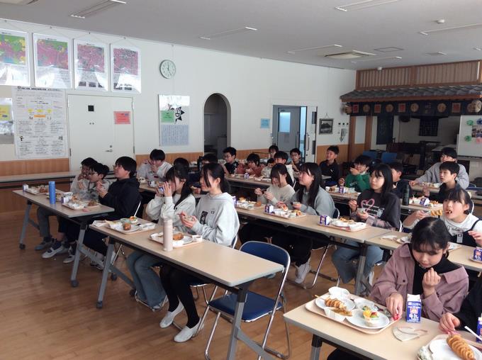 給食の様子