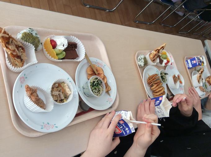 給食の様子