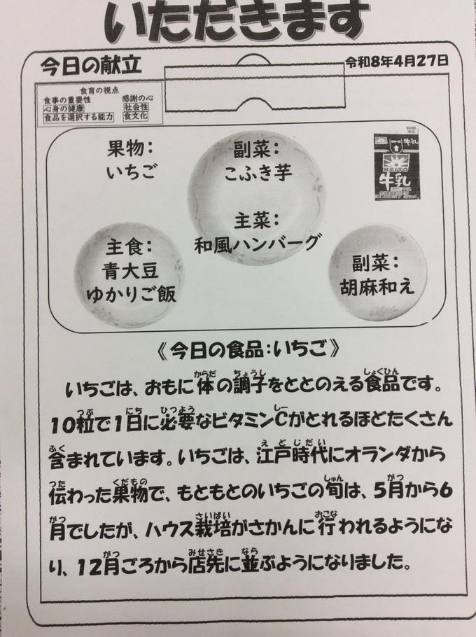 献立