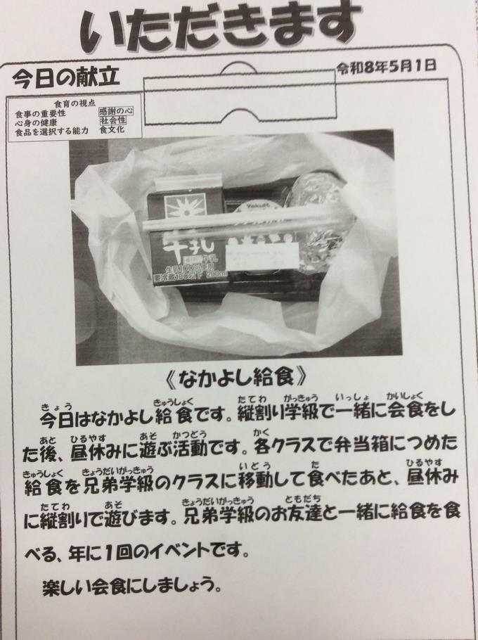 献立