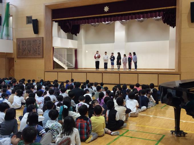 児童会の発表