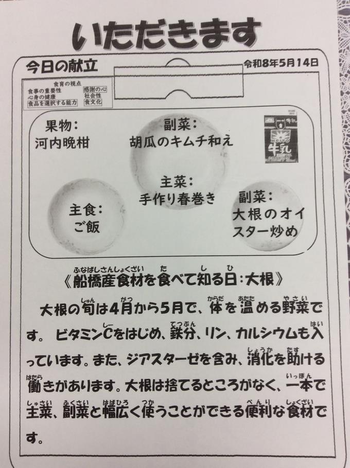 献立