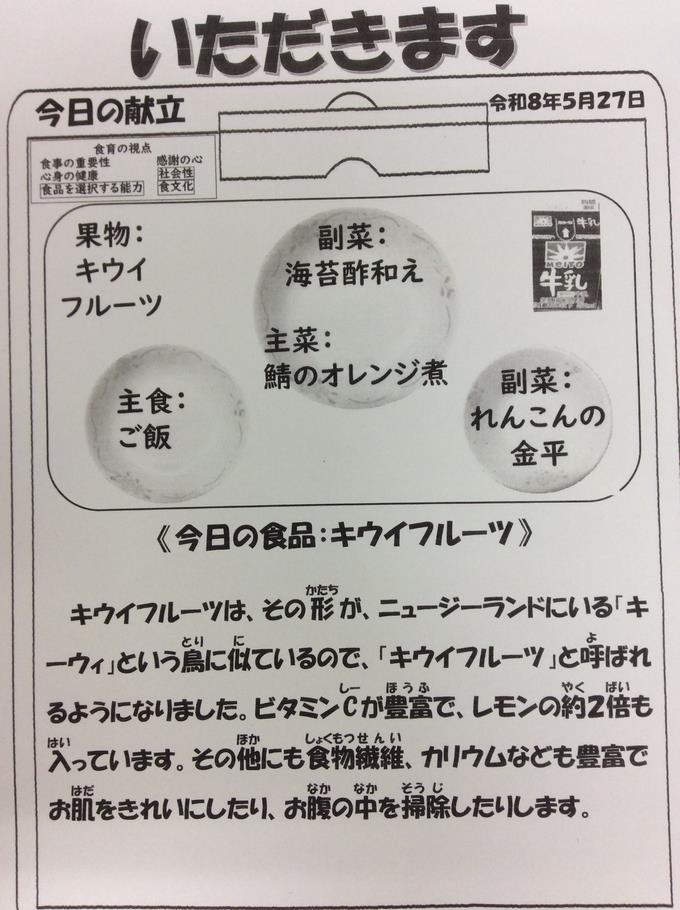 献立