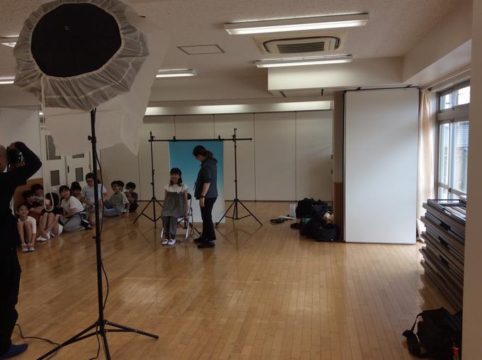 卒業アルバム写真撮影