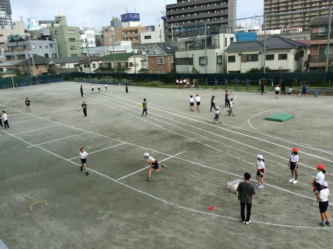 練習の様子
