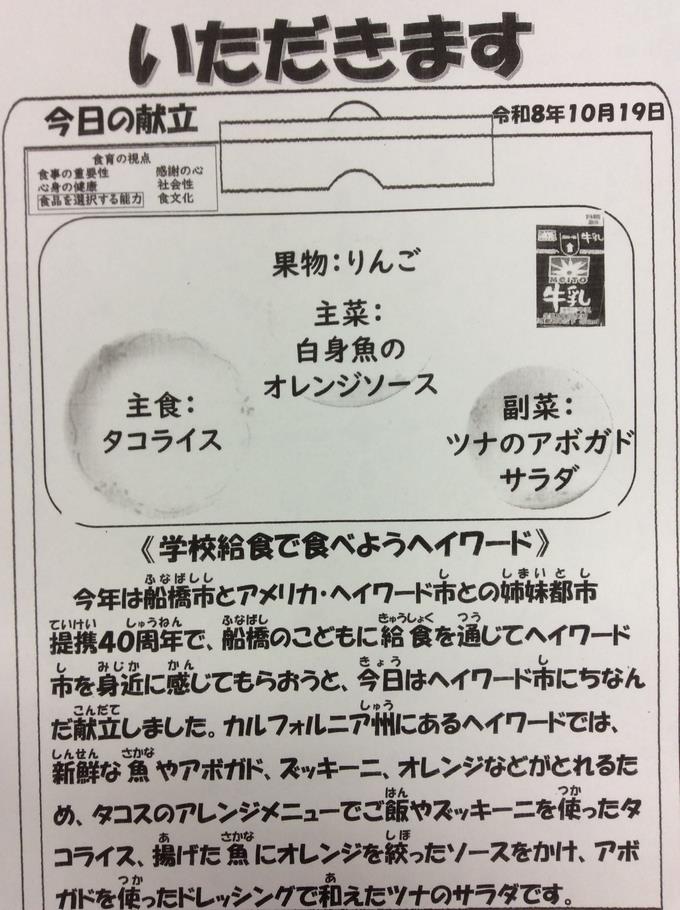 献立