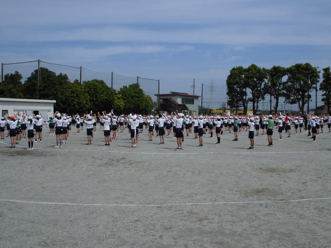 運動会全体練習