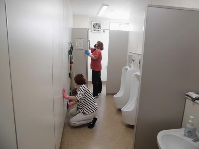 保護者清掃②
