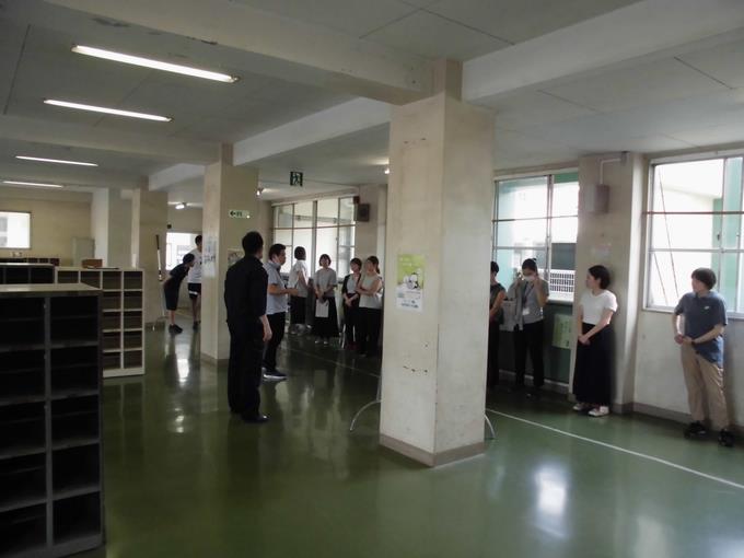不審者対応避難訓練①