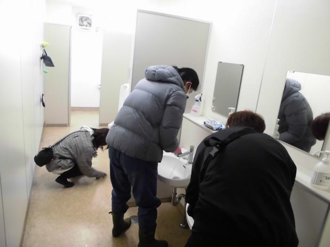 保護者清掃3