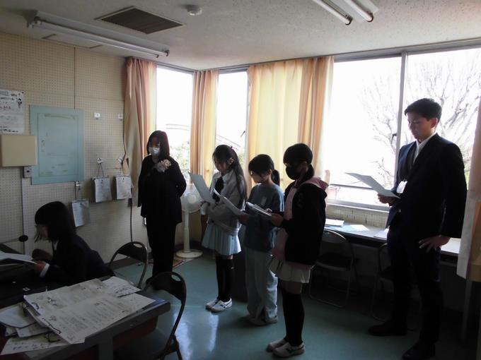 お別れ式