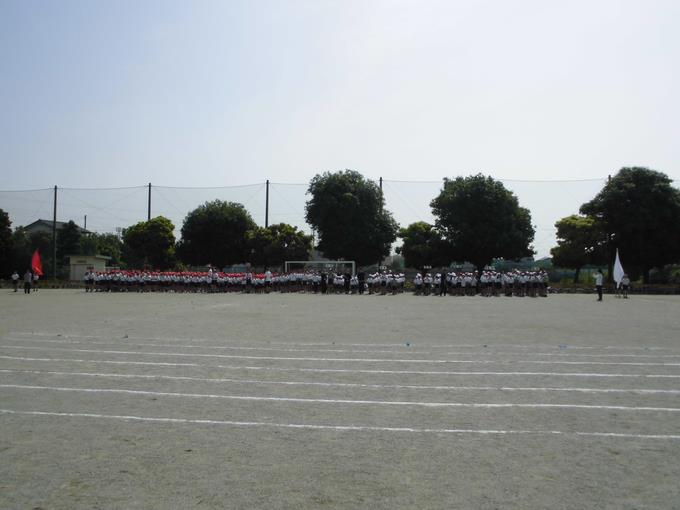 運動会全体練習