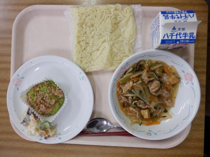 小松菜給食1