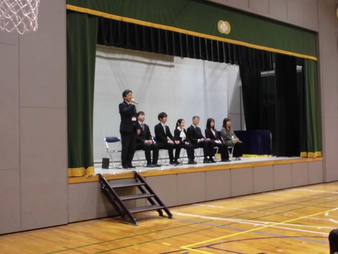 着任式、始業式