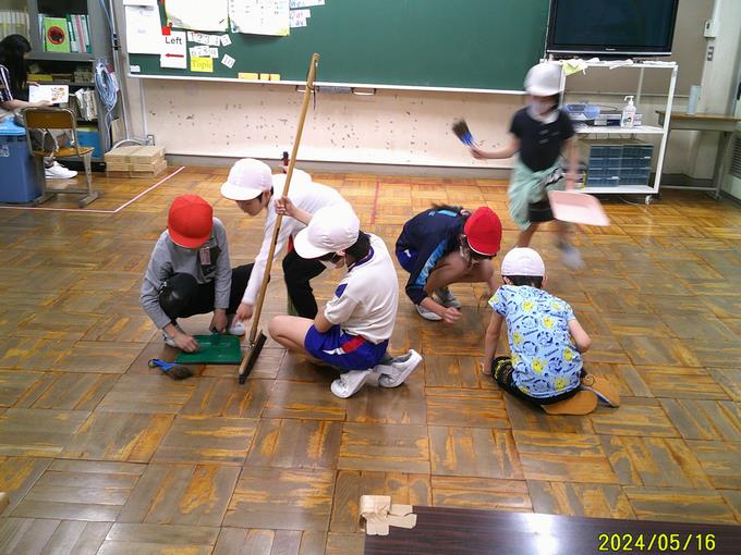 英語ルームそうじ