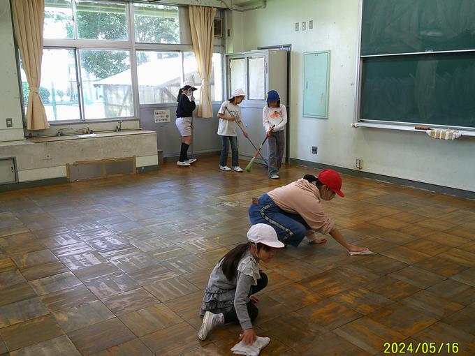 1階多目的室そうじ