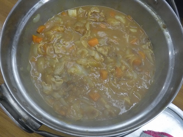自分たちで作ったおいしいカレー