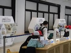体験コーナーで楽しく学習