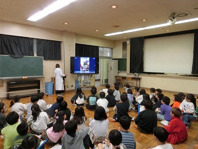 栄養士の先生の授業
