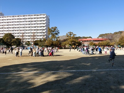 兄弟学年でがんばります