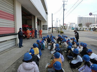 消防署前に集合