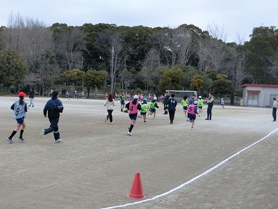 朝練習がんばっています