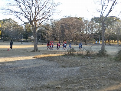 行田公園での練習です