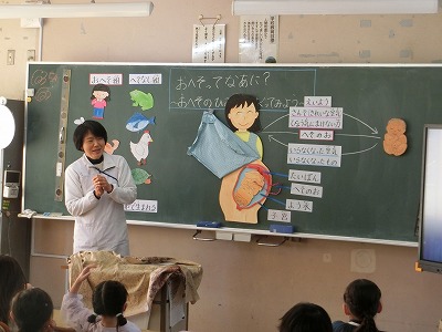 からだのこと、勉強しました