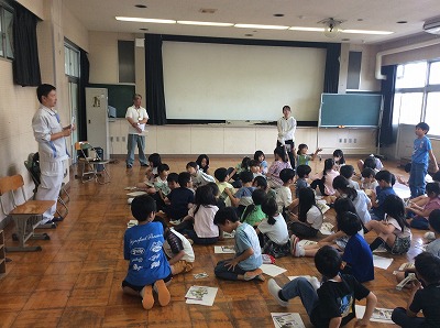 JAちば東葛横島先生に質問しています