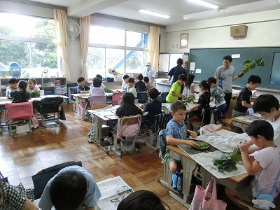 2年1組の様子