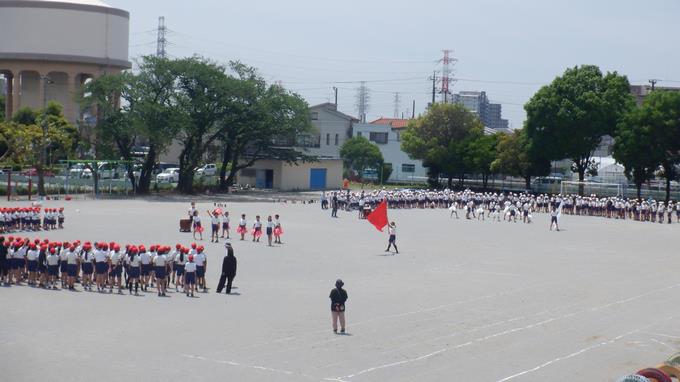 応援練習③