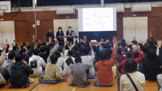 租税教室の様子①