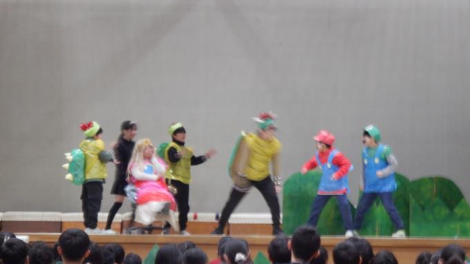 ６年生を送る会の様子　2