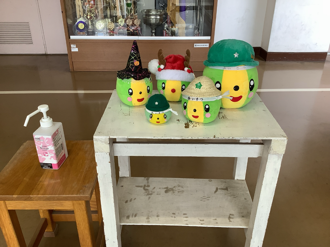 玄関みどりん
