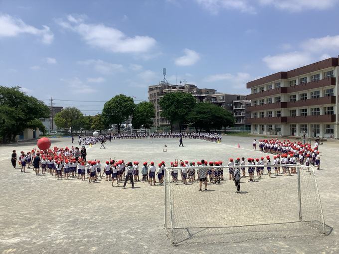大玉おくり　練習