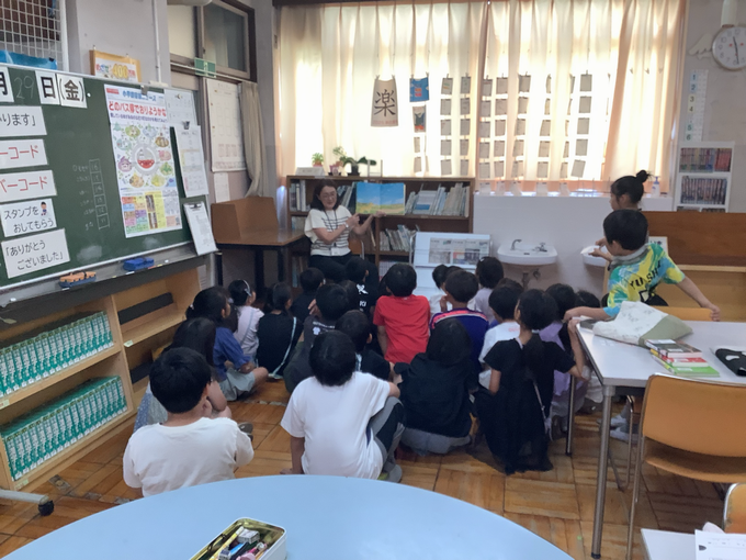 読み聞かせの様子