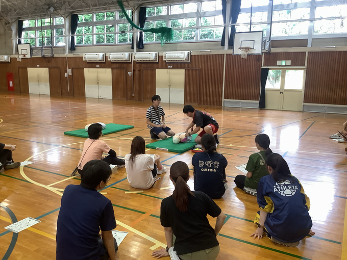 練習の様子