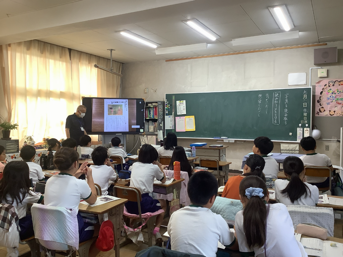 国語の学習の様子