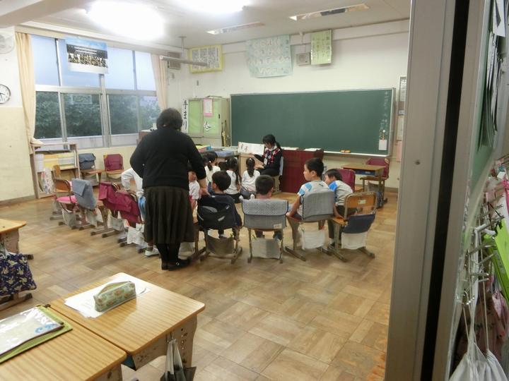 面接後の読み聞かせ