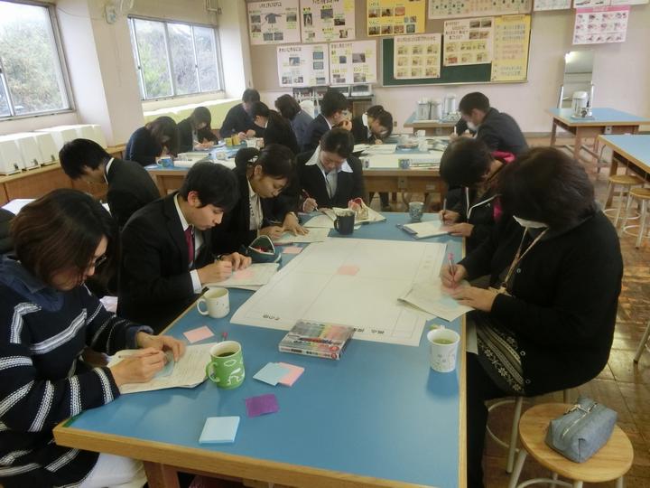 授業について検討中