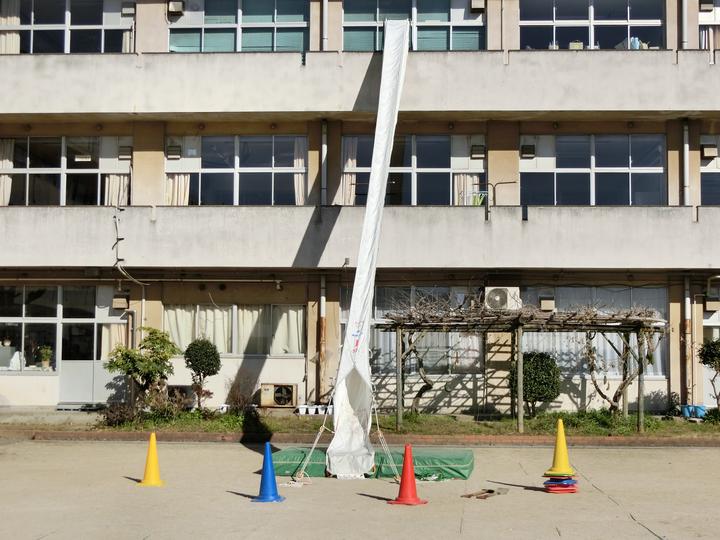 避難スロープ（図工室前）