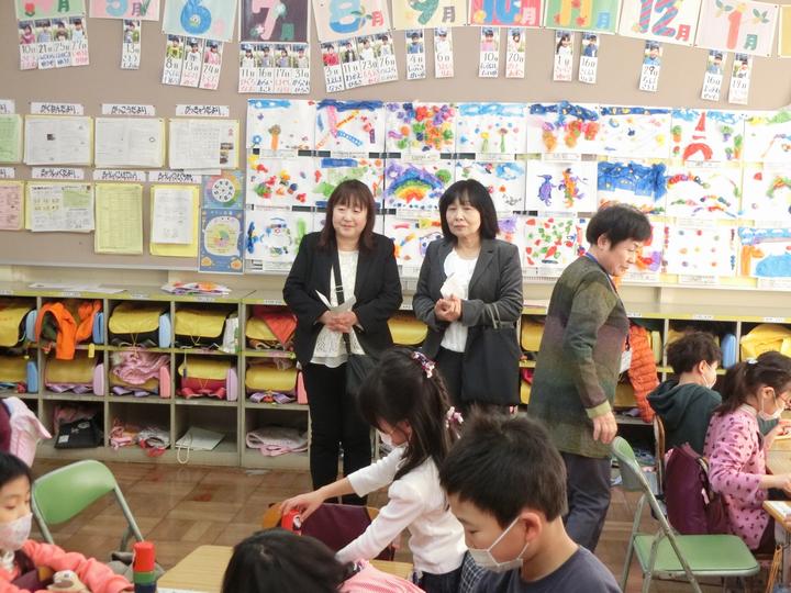 １年生の見学