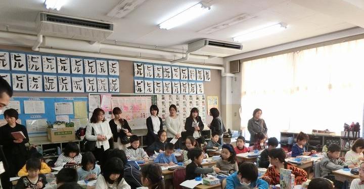 高学年の授業参観