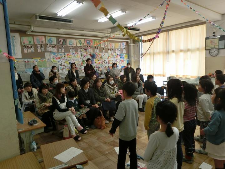 １年生発表の様子