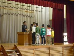 各学年代表